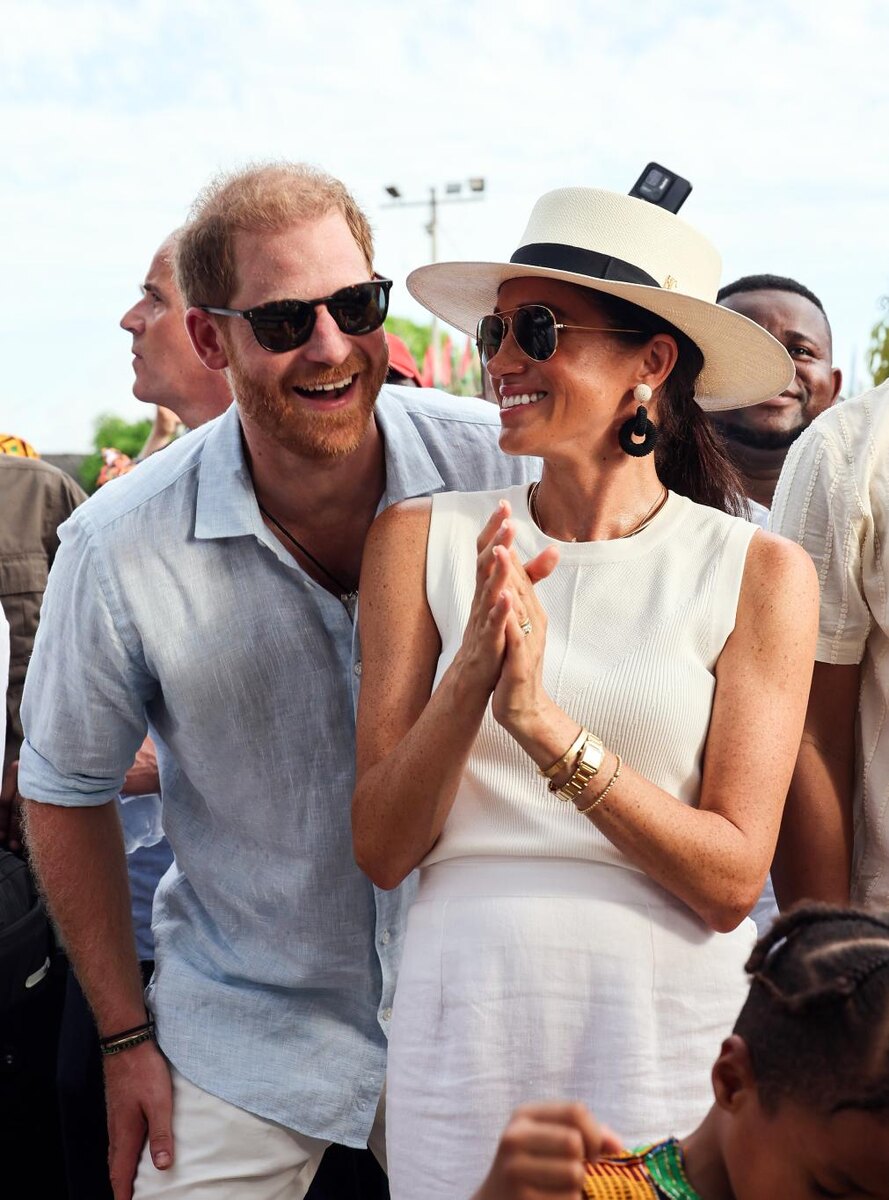 Меган Маркл и принц Гарри в 2024 году