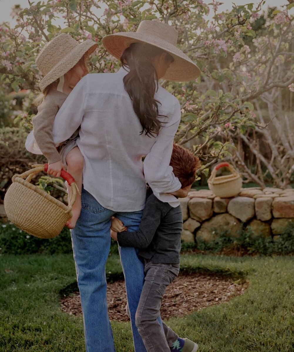 Меган Маркл с детьми