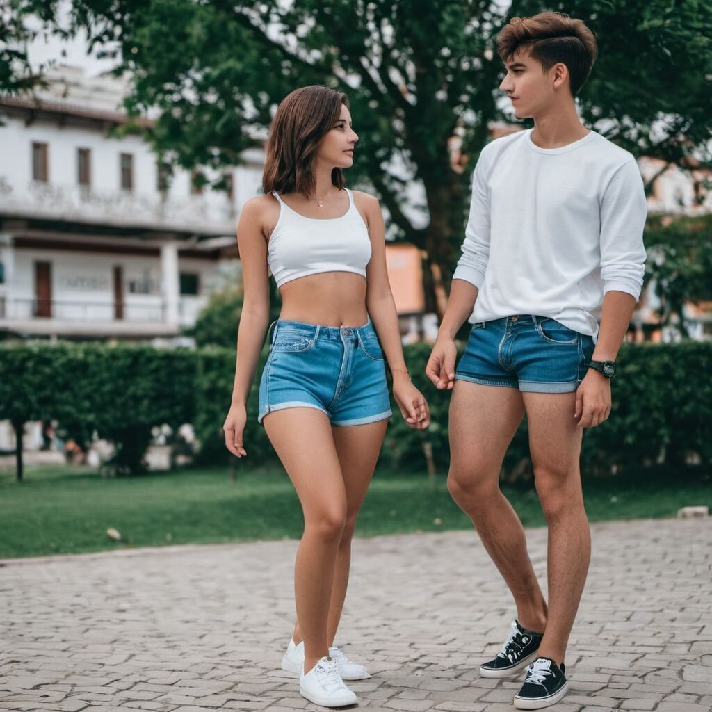 Короткие шорты — это не только стильно, но и удобно.