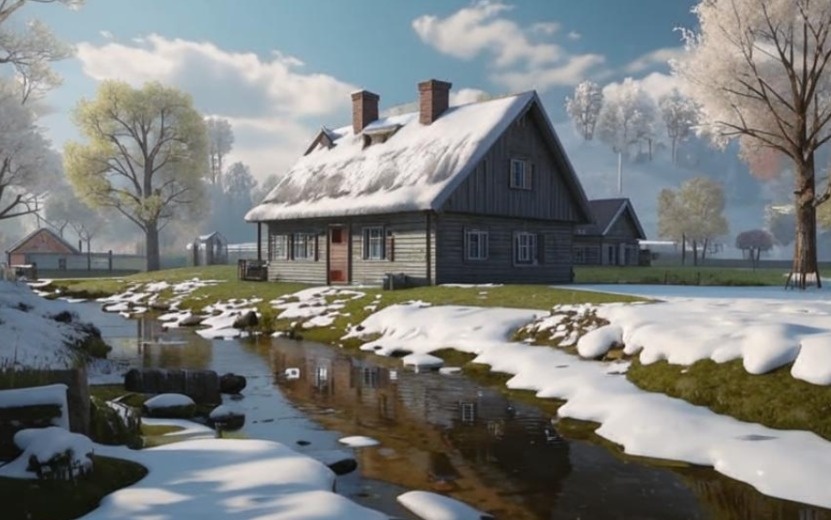  Удобный дачный календарь на апрель 2025 года можно найти здесь. Фото: fusionbrain.ai