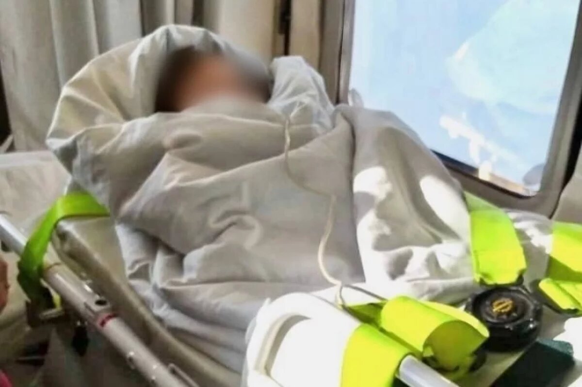    В Уфу санавиацией доставили 7-месячного ребенка, который обварился кипятком