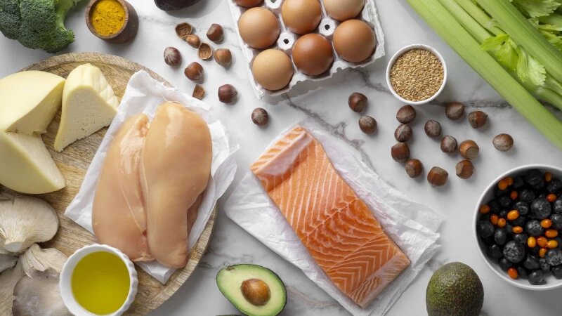     Белковые продукты для приготовления пищи. Фото: ru.freepik.com, автор freepik.