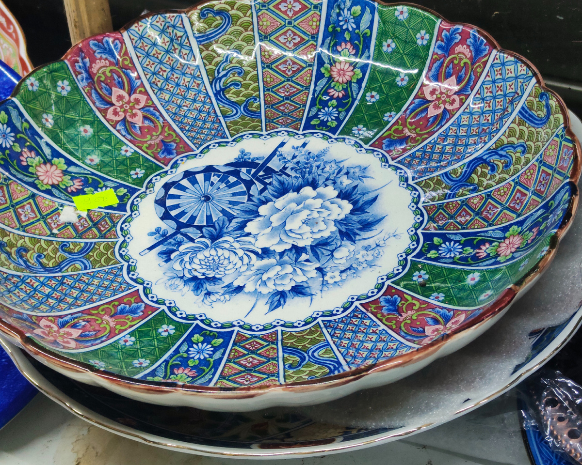 Японское блюдо (примерно 30 см в диаметре) - 3600 рублей