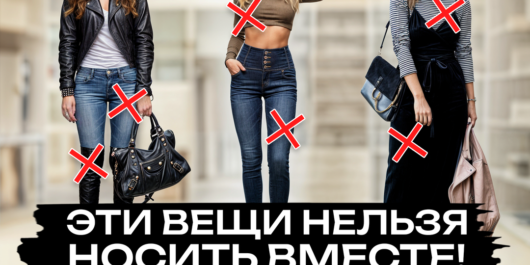 Худшие сочетания одежды, которые убивают стиль! Как правильно сочетать женскую одежду в 2025?