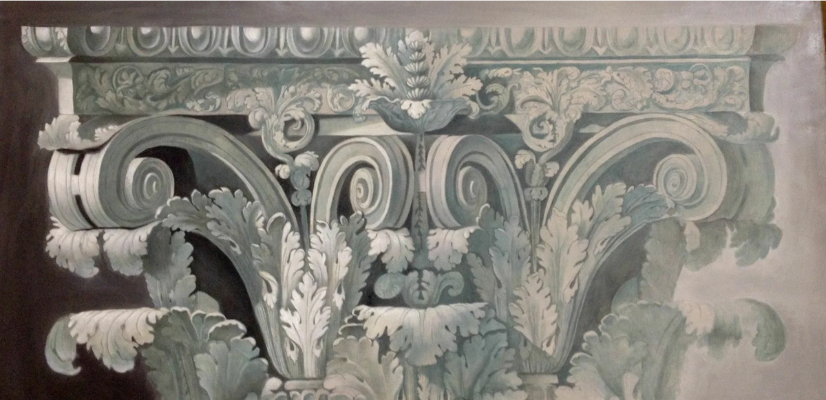 Примеры гризайли