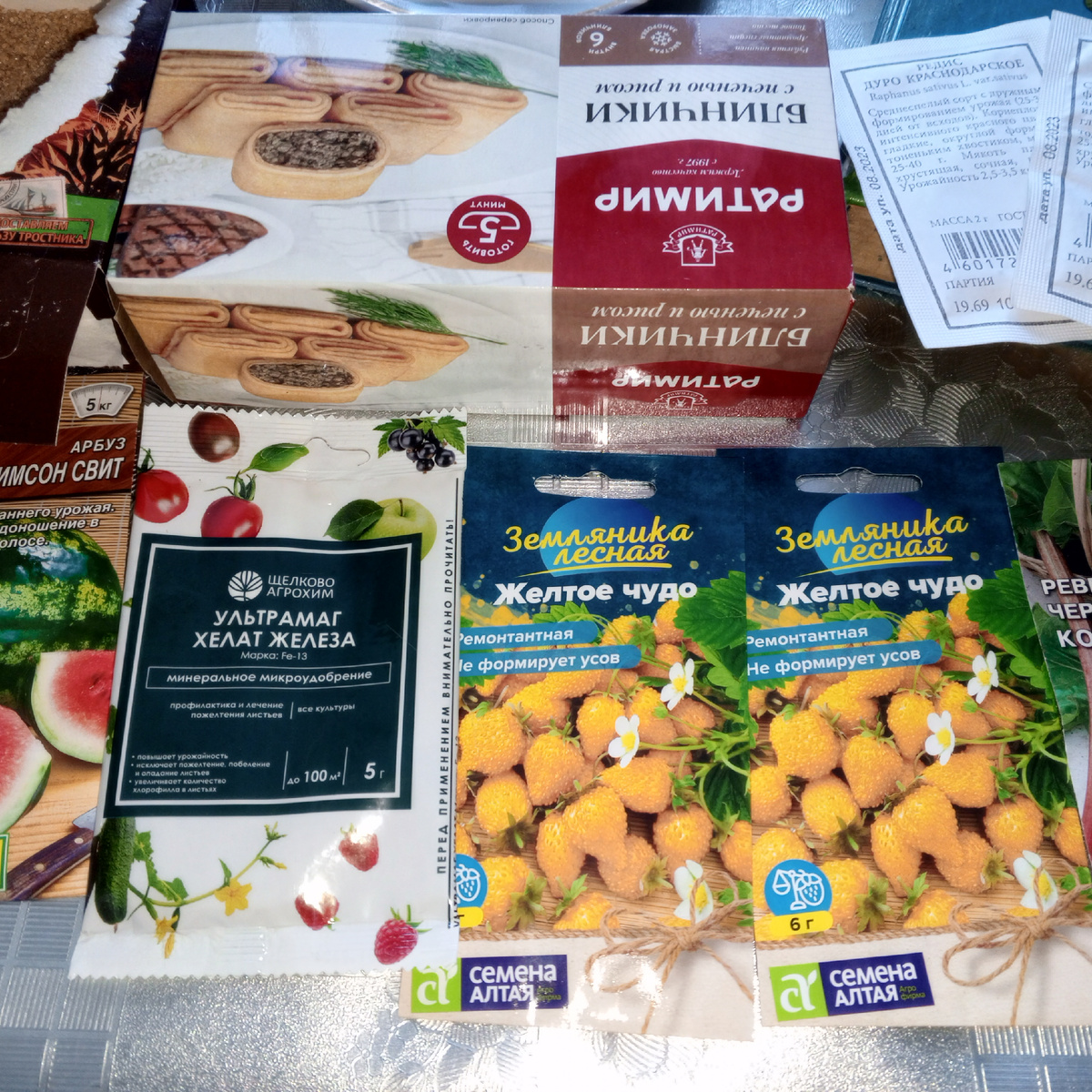 Еще лук с овсом забыла сфотографировать)