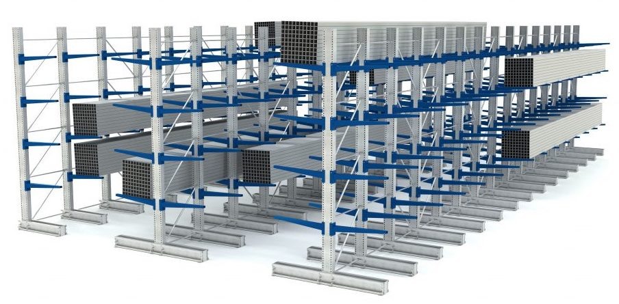 Консольные стеллажи