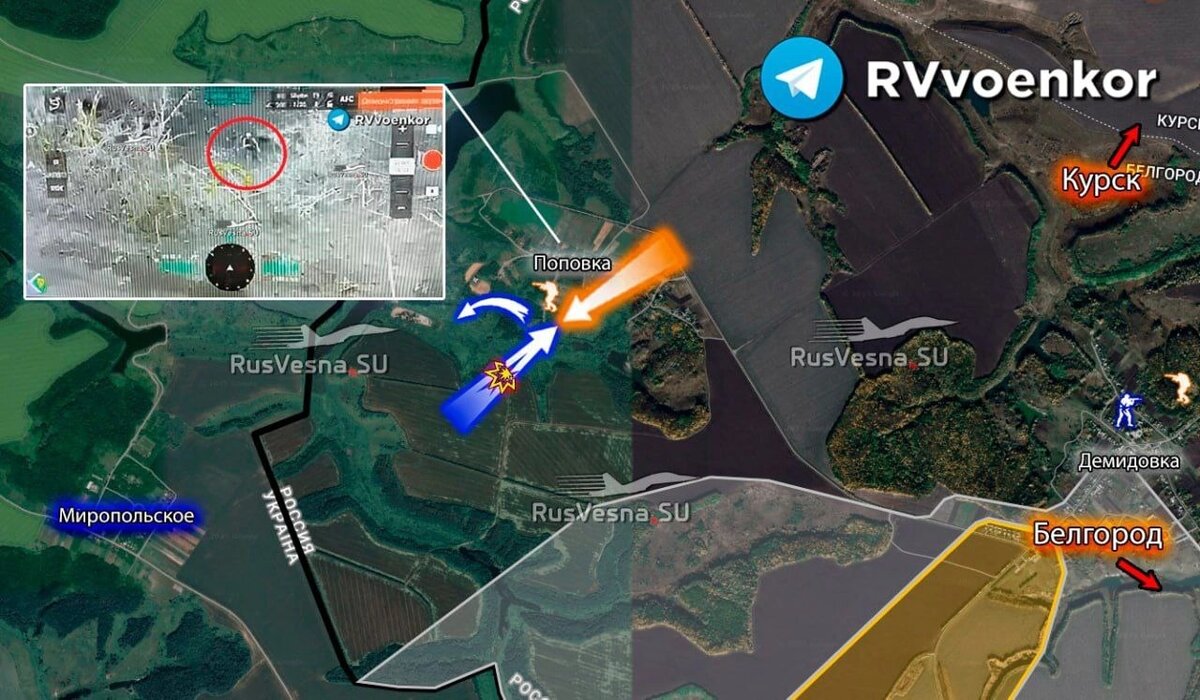    25 российских бойцов отбили атаку 150 спецназовцев ВСУ на госгранице в Белгородской области