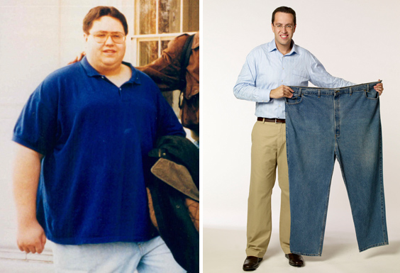 Джаред Фогл — парень, который похудел благодаря диете, основанной на сэндвичах из Subway