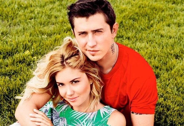    Павел Прилучный и Агата Муцениеце. Фото: социальные сети