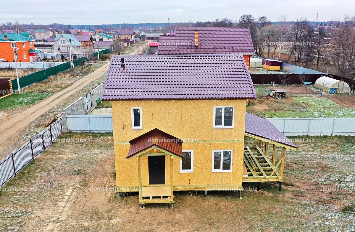 Дом по проекту "Ульянкины горки" в Воскресенске