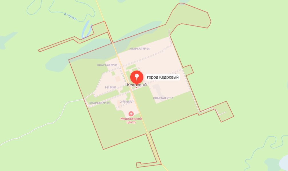 Город Кедровый (Фото: https://yandex.ru/maps/geo/gorod_kedrovy/53166512/)