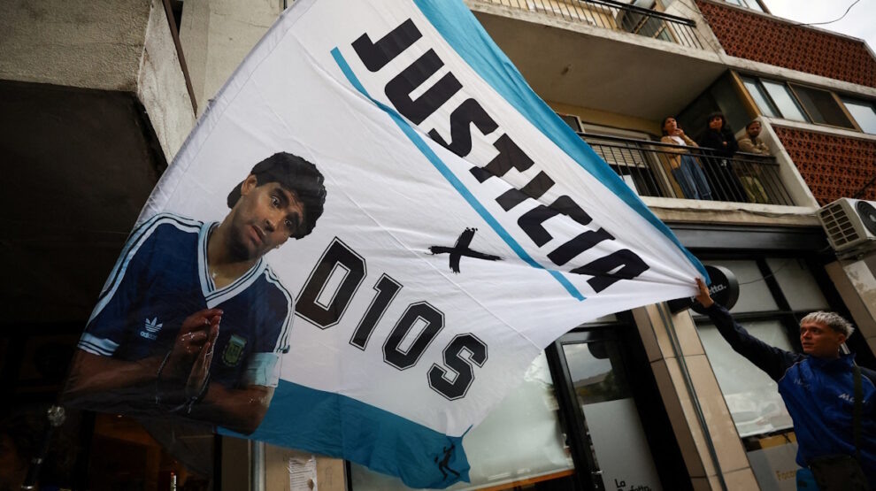    В Аргентине идет судебное заседание по делу Марадоны. Фото: REUTERS