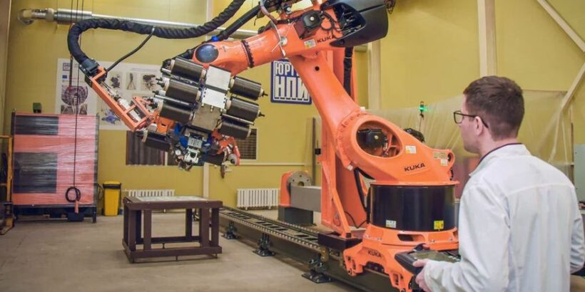 Новая роботизированная система укладки