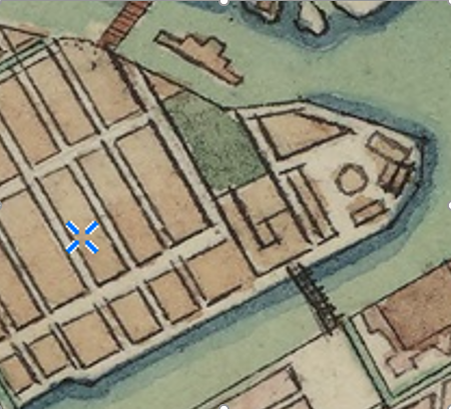 Деление на кварталы, близкое к существующему впервые отмечено на «Геометрическом генеральном плане Санкт-Петербургского уезда 1786 года»