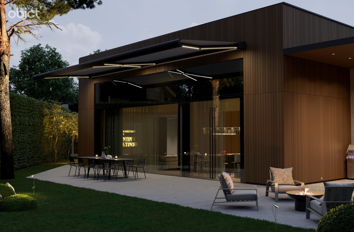 Архитектура дома в стиле MINIMALISM. OBJCT