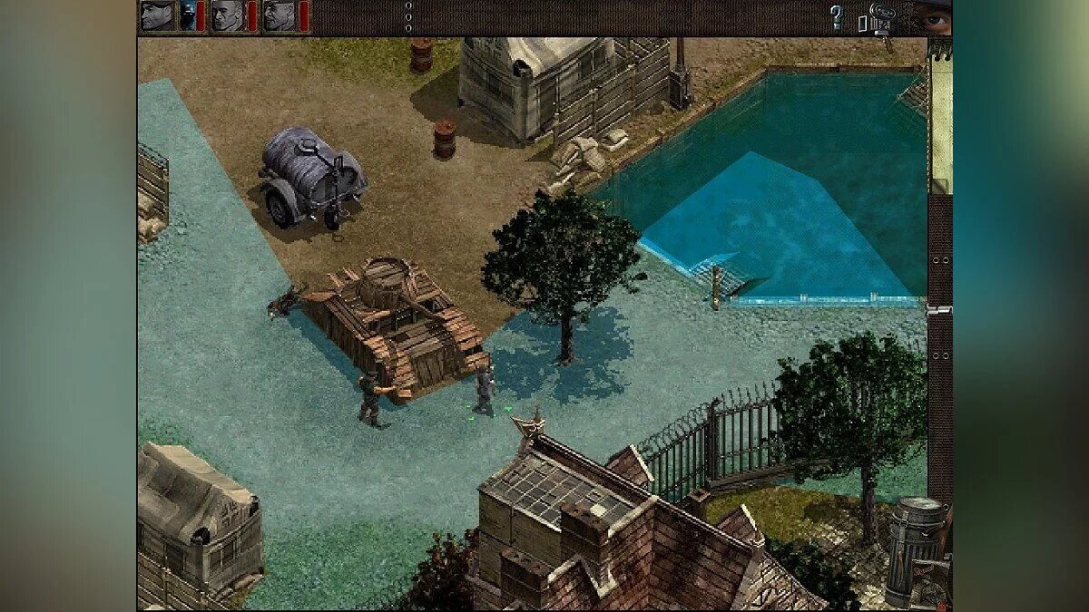 Скриншоит игры Commandos: Beyond the Call of Duty 