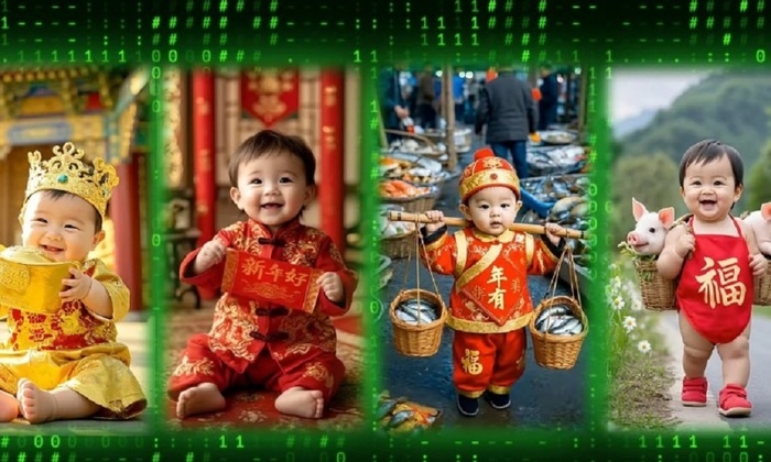    Китайские бабушки уверены в реальности ИИ-младенцев