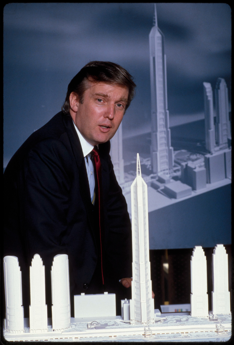 © Wikimedia Commons / public domain (Дональд Трамп в 1985 г.) 