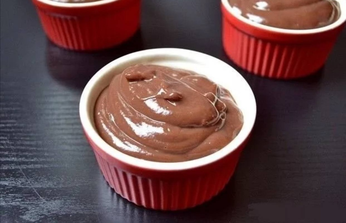 шоколадный мусс из риса