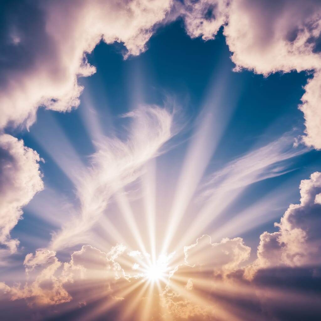 Солнце. Иллюстрация сгенерирована нейросетью