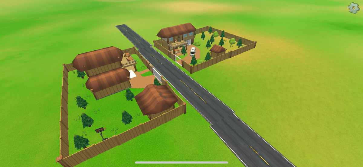 🟡✨Прекрасная загородная деревня✨🟡