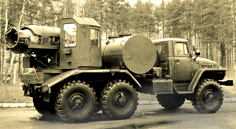 
ТМС-65 с кабиной оператора и спецоборудованием