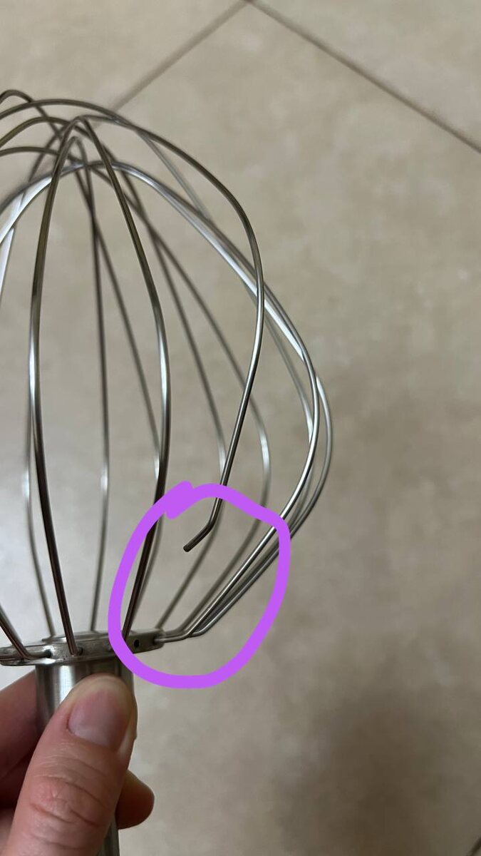 сломался венчик