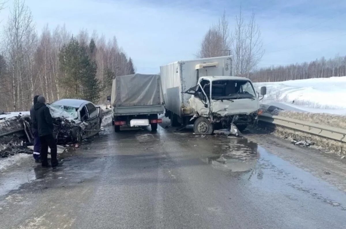    Два водителя пострадали в ДТП на трассе Стрежевой – Нижневартовск