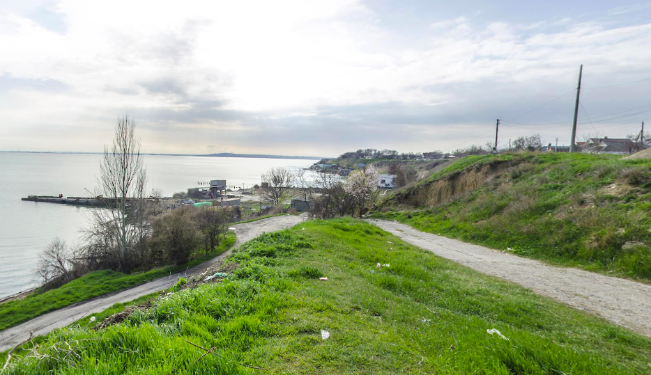 Современный вид на поселок Капканы (2017 год)