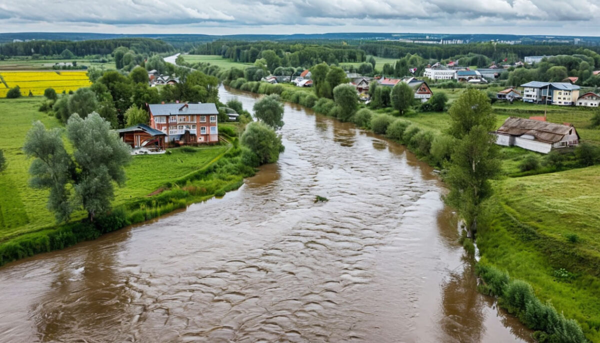    В Воронежской области утверждены 18 новых зон подтопления и затопления сгенерировано ИИ Шедеврум