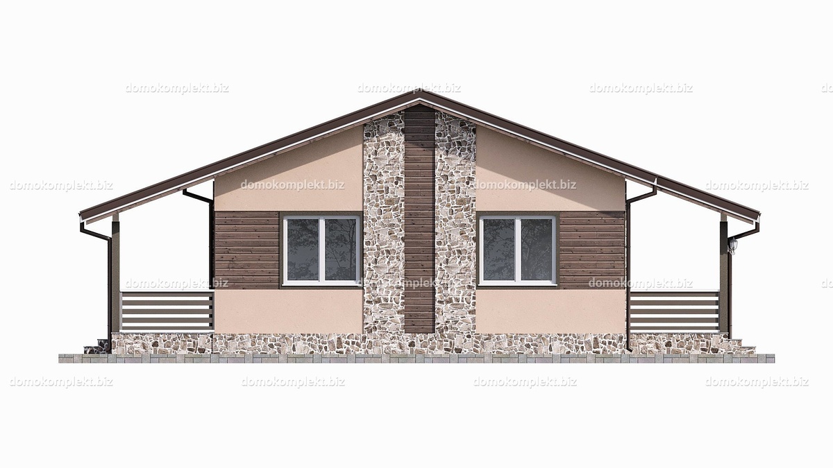 Дом на две семьи с раздельными входами 