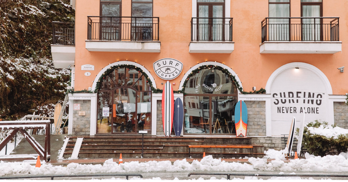 фото с официального сайта Surf Coffee