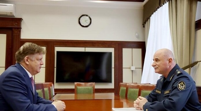    Анатолий Серышев и Алан Купеев. Фото sfo.gov.ru