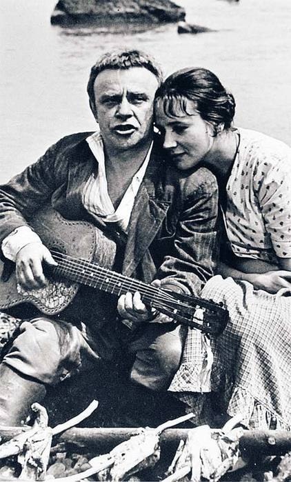 Ролан Быков (отчим) и Елена Санаева (мама)