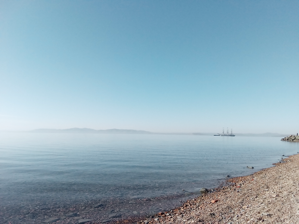 Один из наших парусников. Фото автора.