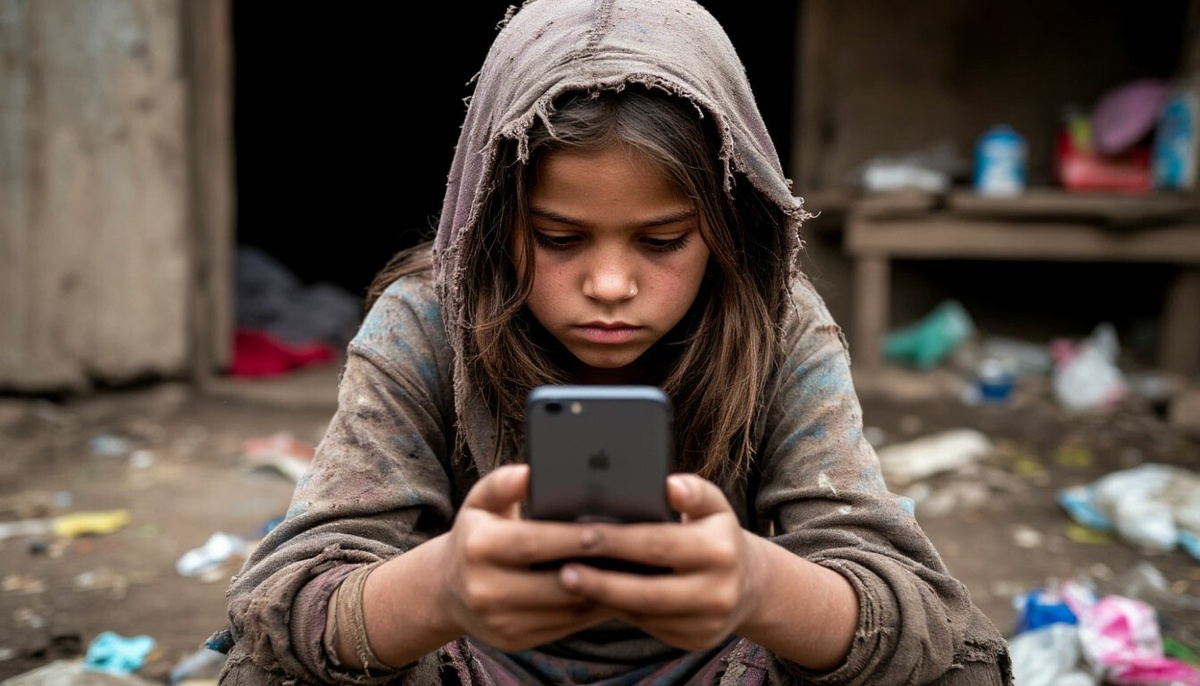 Когда купил последний новенький iPhone в кредит на 5 лет.