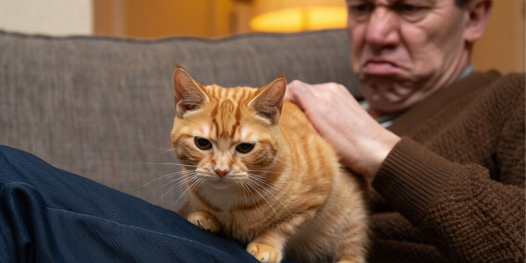 Почему кот писает на хозяина: причины и что с этим делать