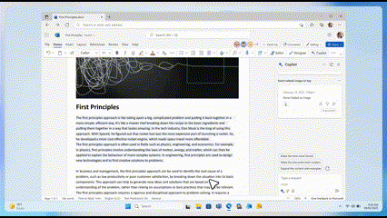 Изображение: Microsoft. Отправка сообщений нужным контактам с использованием приложения/компаньона "Люди".