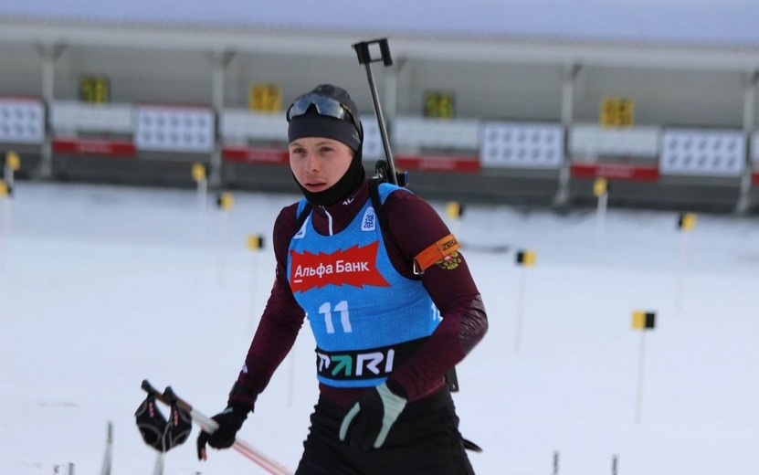    Биатлонист из Удмуртии завоевал серебро чемпионата России
