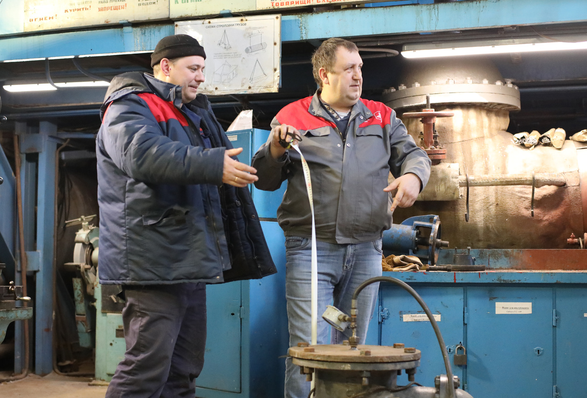 Такой принцип работы старшего мастера Александра Шаволина