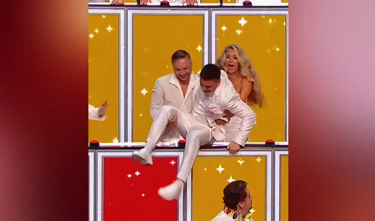 Фото: Кадр из телешоу «Ну-ка, все вместе!»