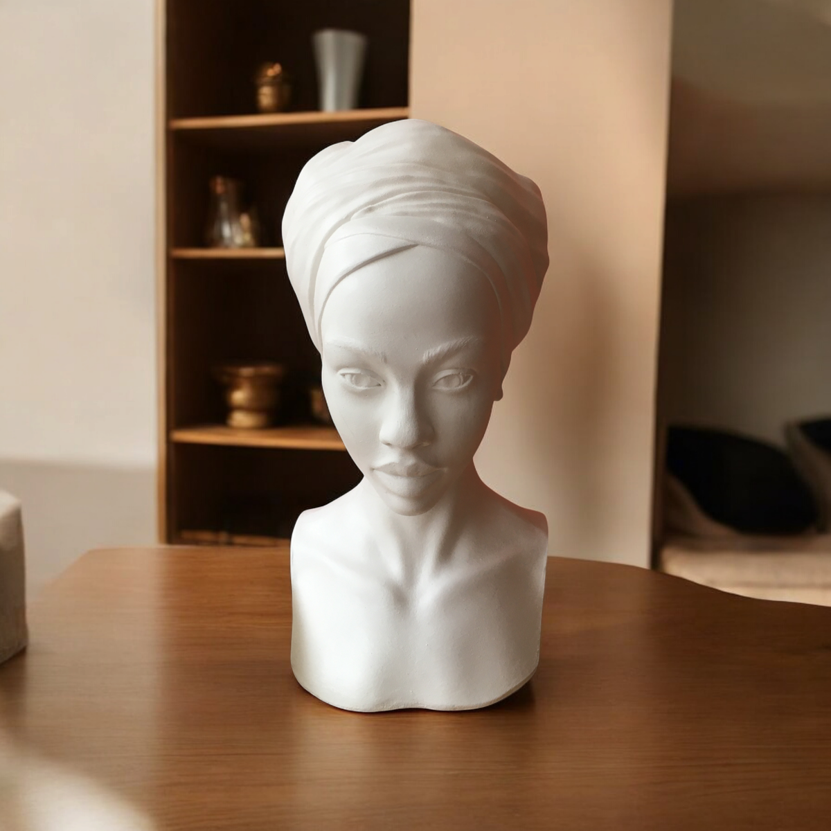 Результат моей работы. Ваза Наоми 28см высота. 