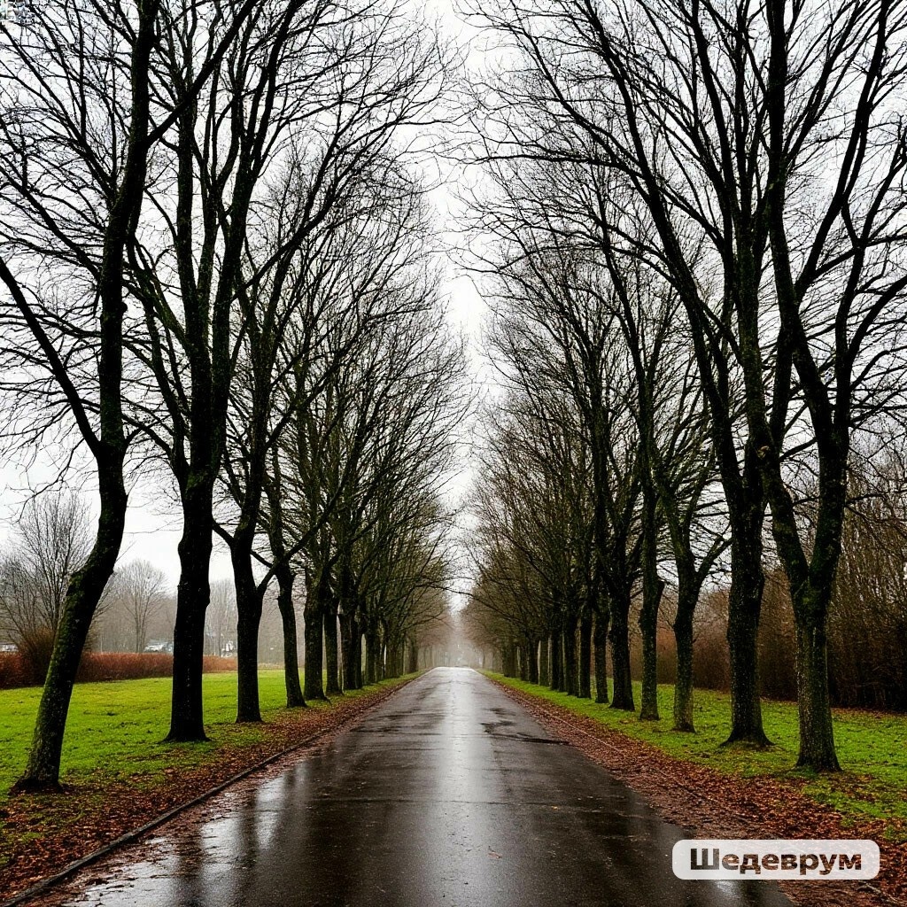 Дождливый весенний день