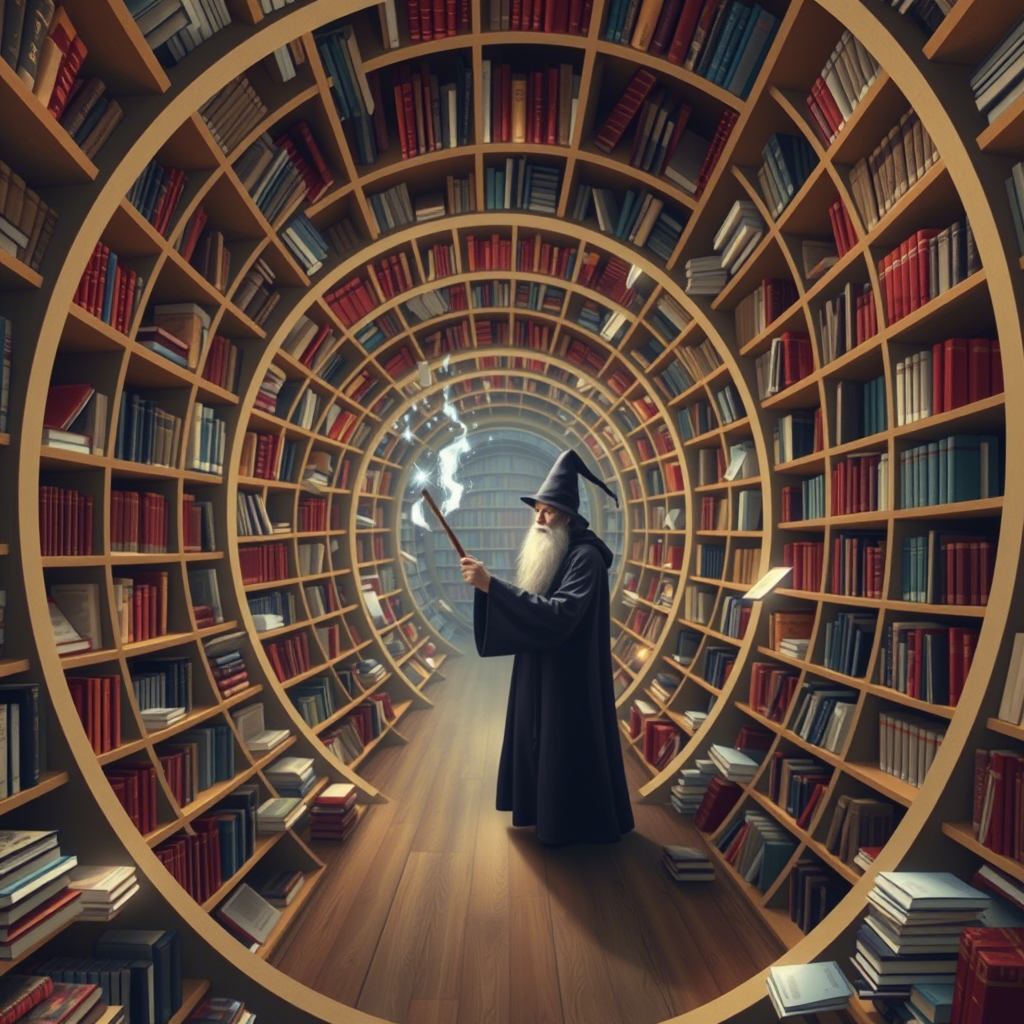 Волшебная библиотека, где есть все книжки... И даже та, которую вы мечтали написать, но так и не взялись!