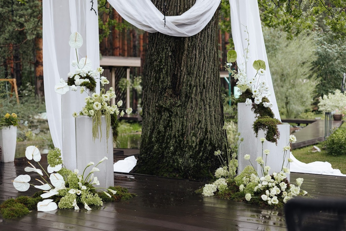 Свадьба 2025 в стиле Ампир, ресторан Кедр, Одинцовский р-н