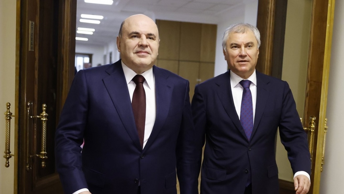    Михаил Мишустин в Государственной Думе. Фото: government.ru