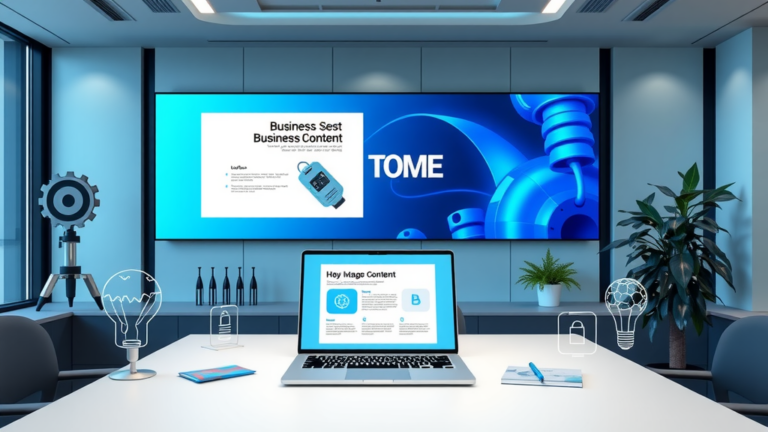    Презентации, лендинги и прочие виды контента для бизнеса: обзор нейросети Tome