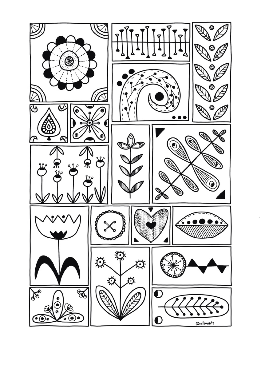 графические узоры