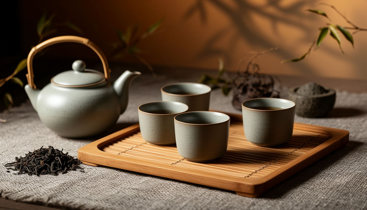 Чайный набор в стиле дзен